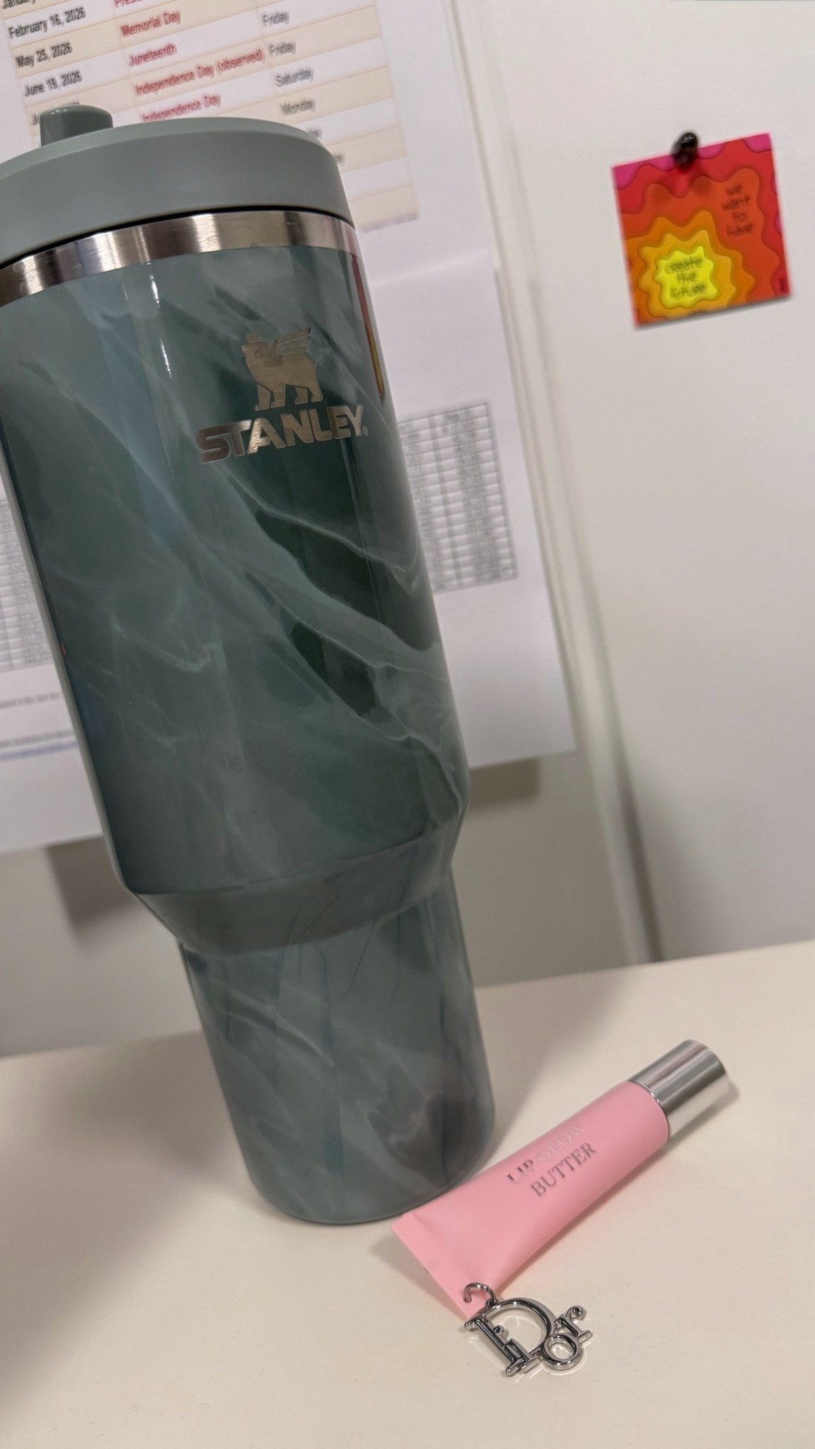 Office essentials I actually use 💼✨ Staying hydrated all day and keeping a go-to lip gloss within reach is non-negotiable. Simple, functional, and cute enough to live on my desk. Both are linked.

#LTKWorkwear #LTKEssentials #OfficeEssentials #DeskMustHaves #WorkdayStyle #LTKFinds #EverydayFavorites #LTKUnder50

#LTKTravel #LTKdayinmylife #LTKFindsUnder50