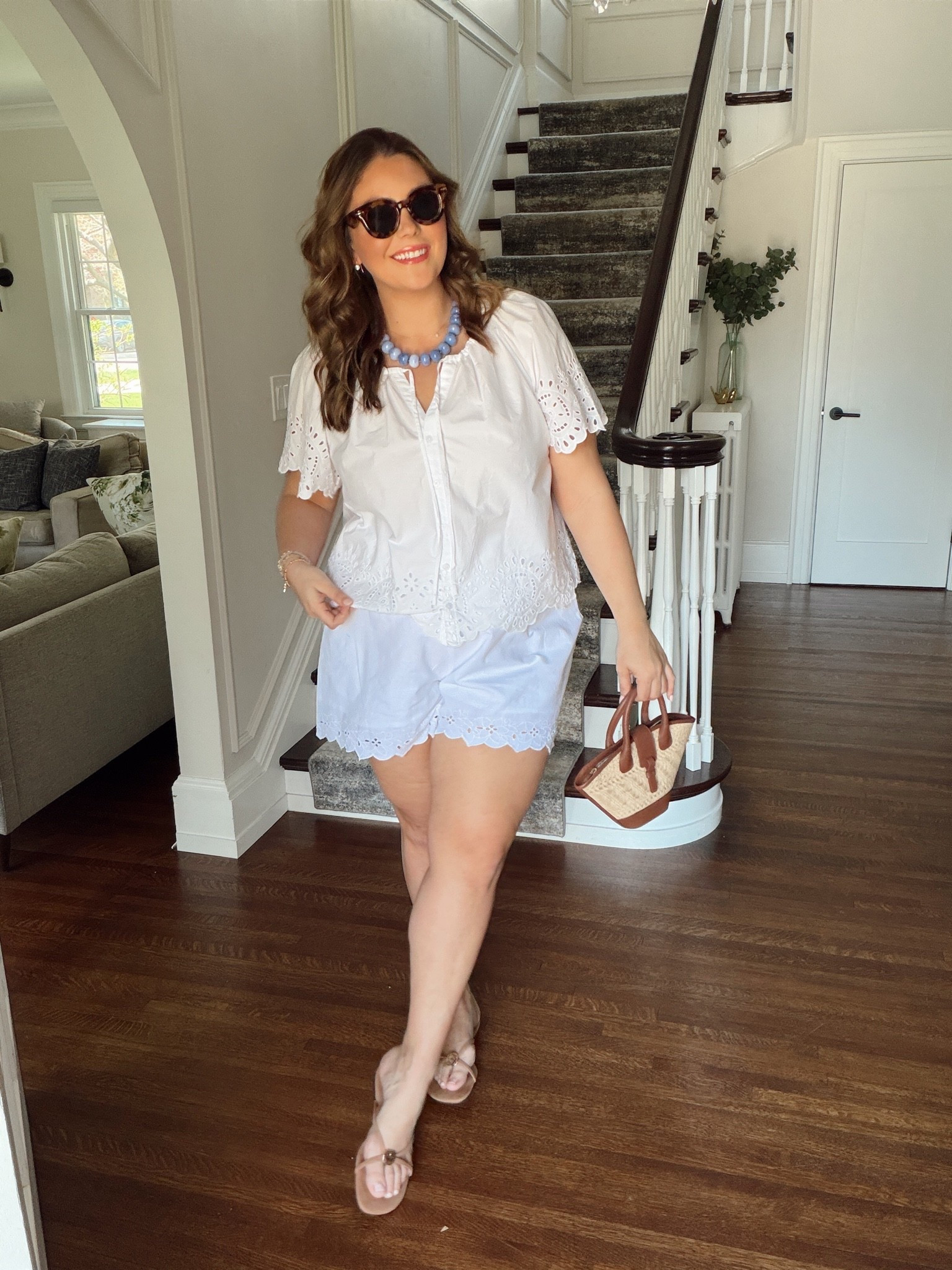 Wearing size XXL in both top & shorts - each under $40

#LTKootd #LTKMidsize #LTKSeasonal