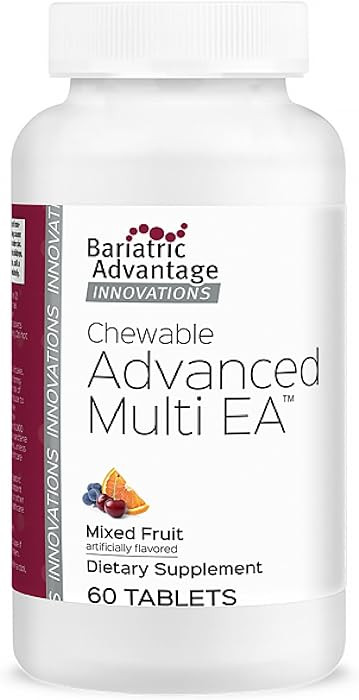 Bariatric Advantage Chewable Advanced Multi EA - High Potency Daily Multivitamin with Iron for Ba... | Amazon (US)