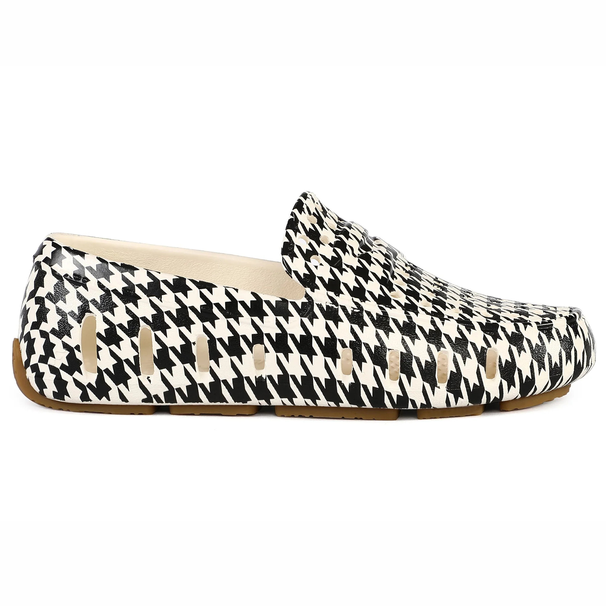 CREAM BLACK HOUNDSTOOTH PRODIGY 5P | Floafers