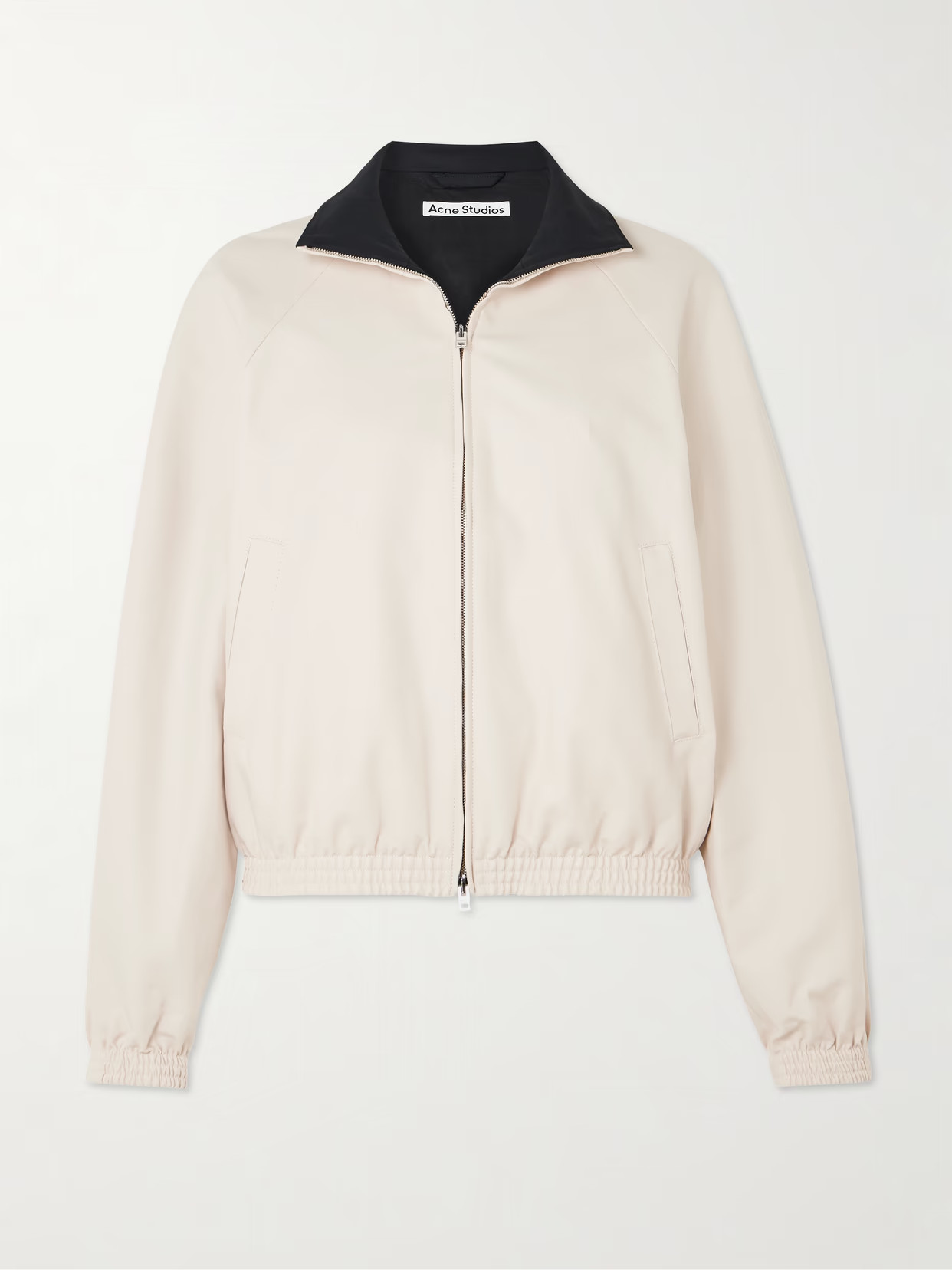 Acne Studios - Cotton-sateen Jacket - Cream | NET-A-PORTER (UK & EU)