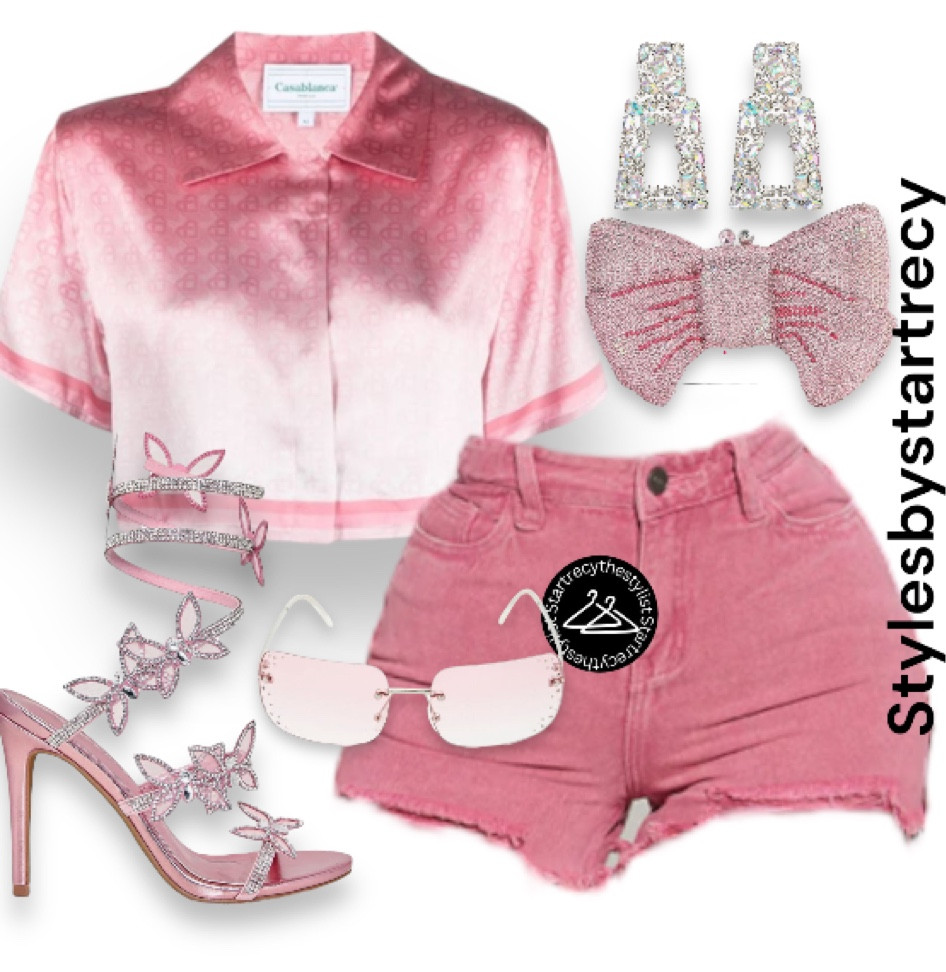 Shorts: Into You Non Stretch Cut Off Denim Shorts - Raspberry