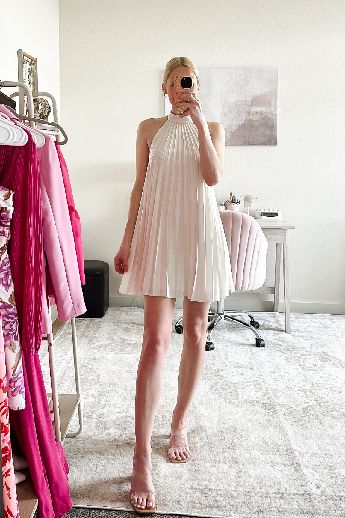 Abercrombie wedding collection try on 💍🤍 

In love with the new A&F wedding collection! They have white dresses for brides, bachelorette party dresses, wedding guest dresses and more!

I’ll link a few of my favorites from the collection! I’m wearing an XXS in this pleated white satin mini dress. I always size down in Abercrombie’s halter / one shoulder dresses bc my chest is smaller.

Bride outfit, bridal outfits, bachelorette party outfit bride, bride dresses, white dresses bride, rehearsal dinner outfit, bachelorette outfit bride, Abercrombie dress, Abercrombie dresses, wedding event dresses

#LTKsalealert #LTKSeasonal #LTKwedding