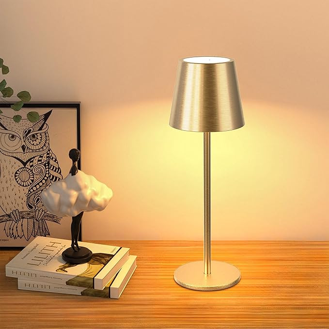 JACKYLED Cordless Table Lamps Rechargeable, 3 Adjustable Height, 5000mAh Battery Operated, 3 Colo... | Amazon (US)
