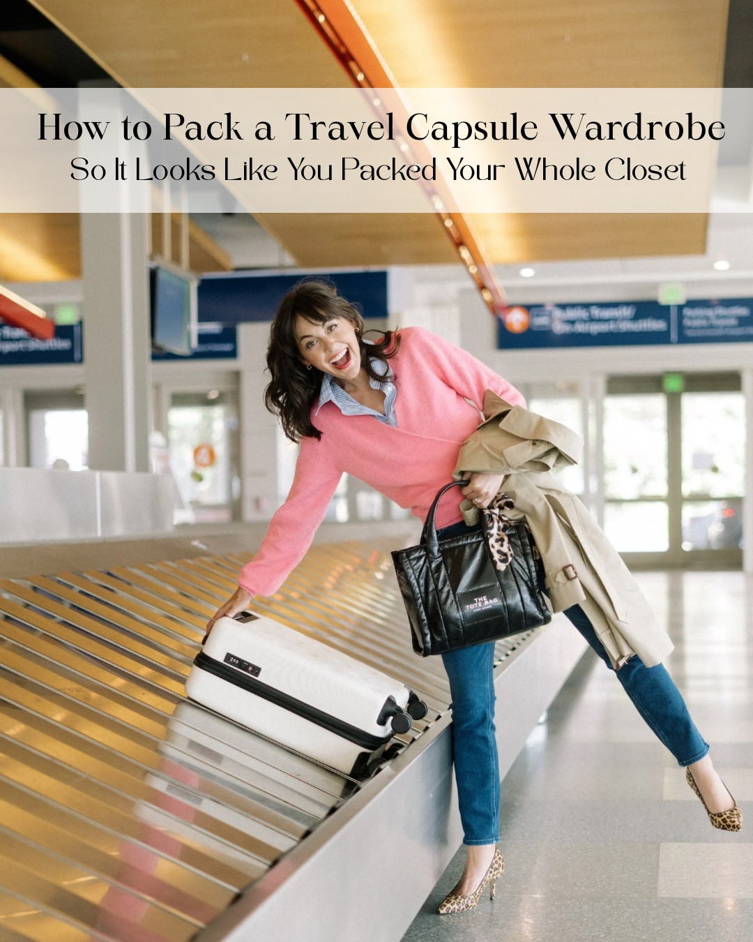 Shop this sample capsule and visit ⬇️ to save my packing template and lookbook for this travel capsule using my signature high low brand mix and her my top 10 Capsule Wardeobe Outfit Multipliers 

https://closetchoreography.com/my-travel-capsule-strategy-pack-light-dress-like-you-packed-your-whole-closet/