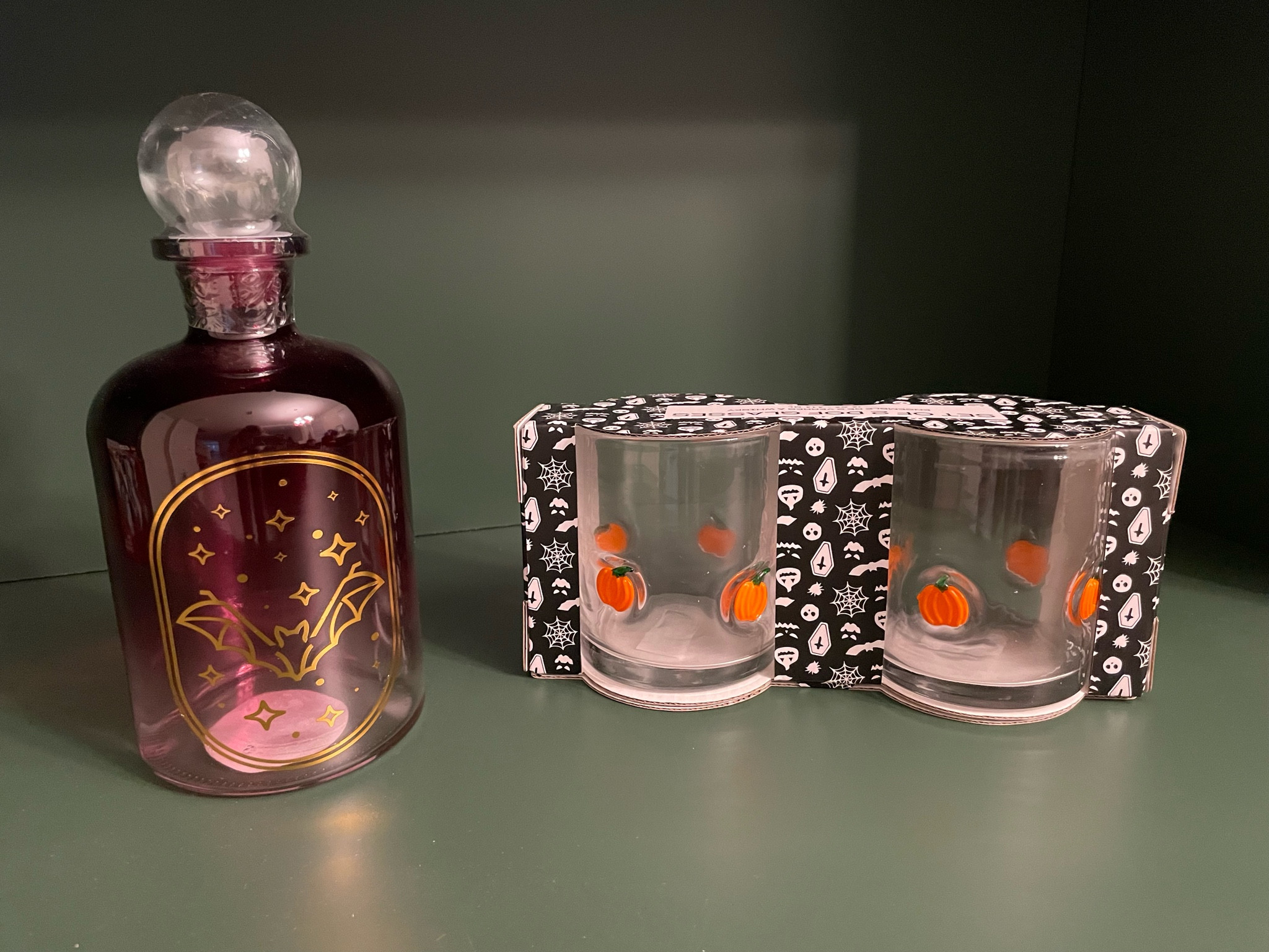 Pumpkin icon juice glasses. Halloween drinkware  

#LTKHome