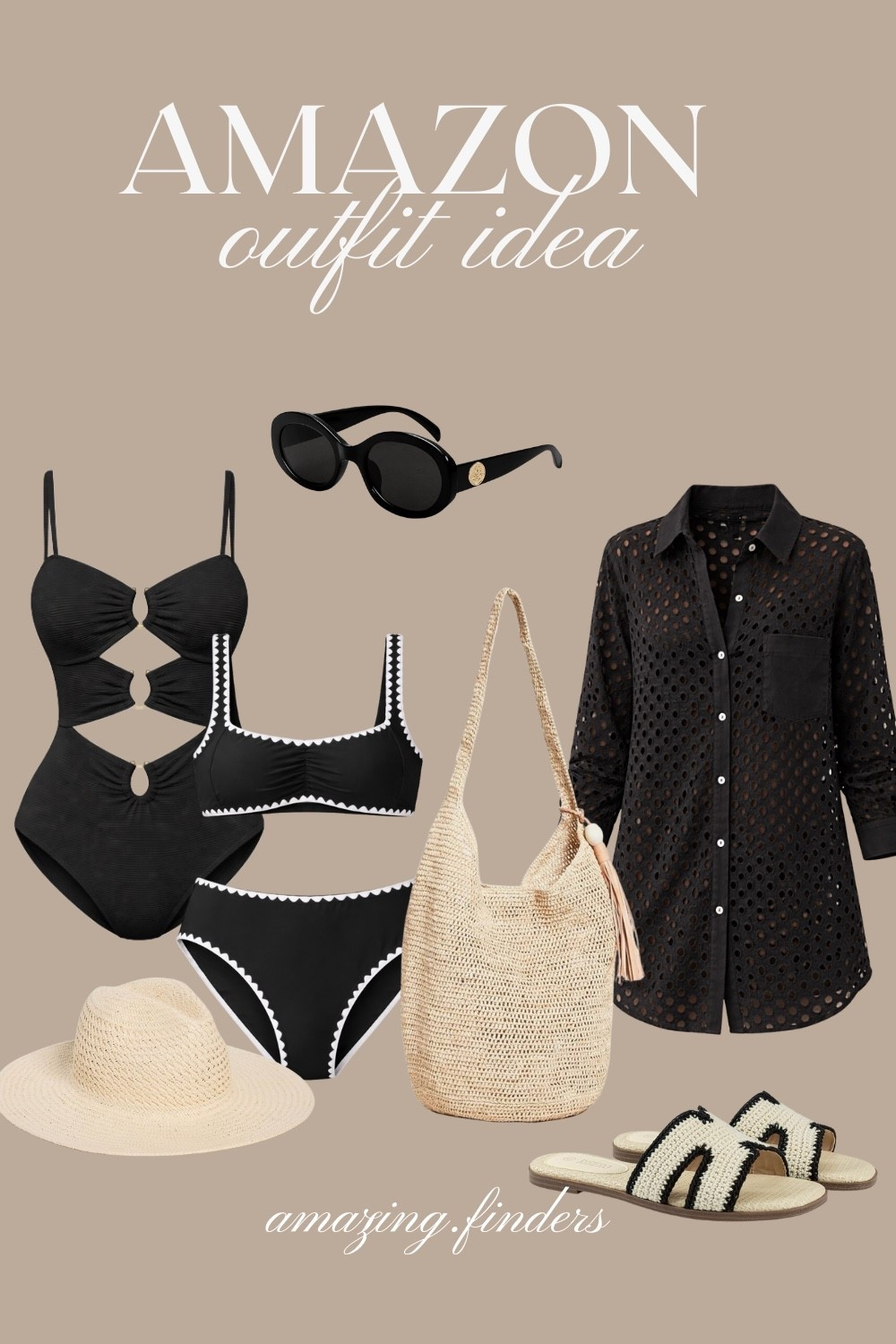 ANRABESS Bikini Sets for Women Summer Swimsuit Front Ruched 2 Piece Bathing Suit Ribbed Color Block Beach Vacation Swimwear,
MAR Y SOL Women's Augusta Tote,
Hat Attack Women's Vented Luxe Packable Straw Hat,
Fisoew Womens Hollow Out Swimsuit Coverup Shirt Button Down Bathing Suit Cover Ups Beachwear,
Eomenie One Piece Swimsuit for Women Ring Linked Monokini Sexy Bathing Suit Cutout Swim Suit,
Herseas Women's Bikini Sets Floral Print Whip Stitch 2 Piece Swimsuits High Waisted Scoop Bathing Suits,
Lack of Color Women's Vista Straw Hat,
Rihero Women's Dressy Flat Sandals Comfortable Slip On Leather Slide Sandals,
Fisoew Womens Hollow Out Swimsuit Coverup Shirt Button Down Bathing Suit Cover Ups Beachwear,
TYA Retro Oval Sunglasses for Women 90s Round Chic UV400 Protection 2026 Chunky Thick Frame Sun Glasses

#LTKTravel #LTKSeasonal #LTKActive