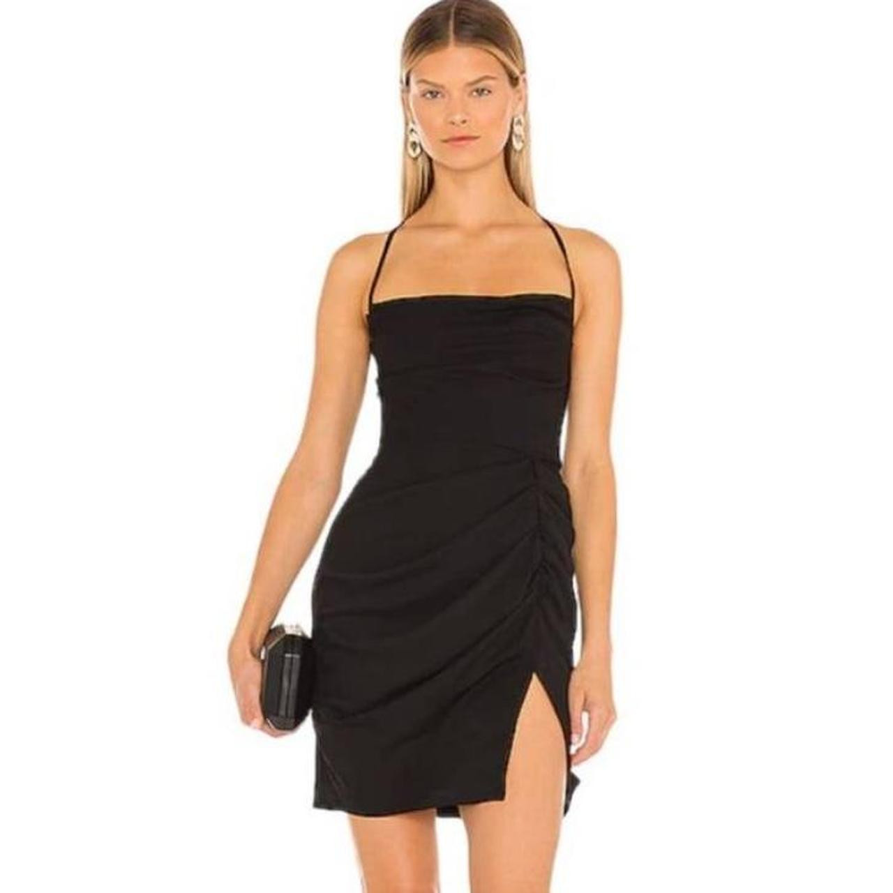 Amanda Uprichard Women's Dress - Black - S | Depop US