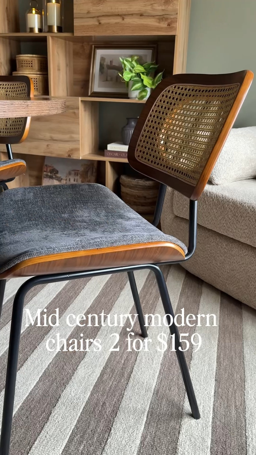 A few of the standout pieces from my latest home makeover. 🤎

This warm wood dining table, mid-century modern dining chairs, and oversized brass drum light create the perfect balance of timeless, elevated, and inviting. Together, they bring warmth, texture, and character to the space while keeping it functional for everyday life.

✨ Wood dining table
✨ Mid-century modern dining chairs
✨ Oversized brass drum pendant
✨ Organic modern style
✨ Timeless, designer-inspired look

If you’re creating a dining space that feels both beautiful and livable, these are pieces I’d absolutely recommend.