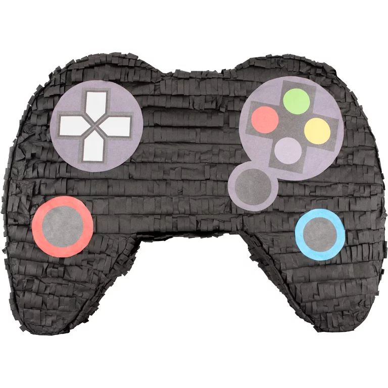 Video Game Controller Party Pinata, Black, 21in x 16in | Walmart (US)