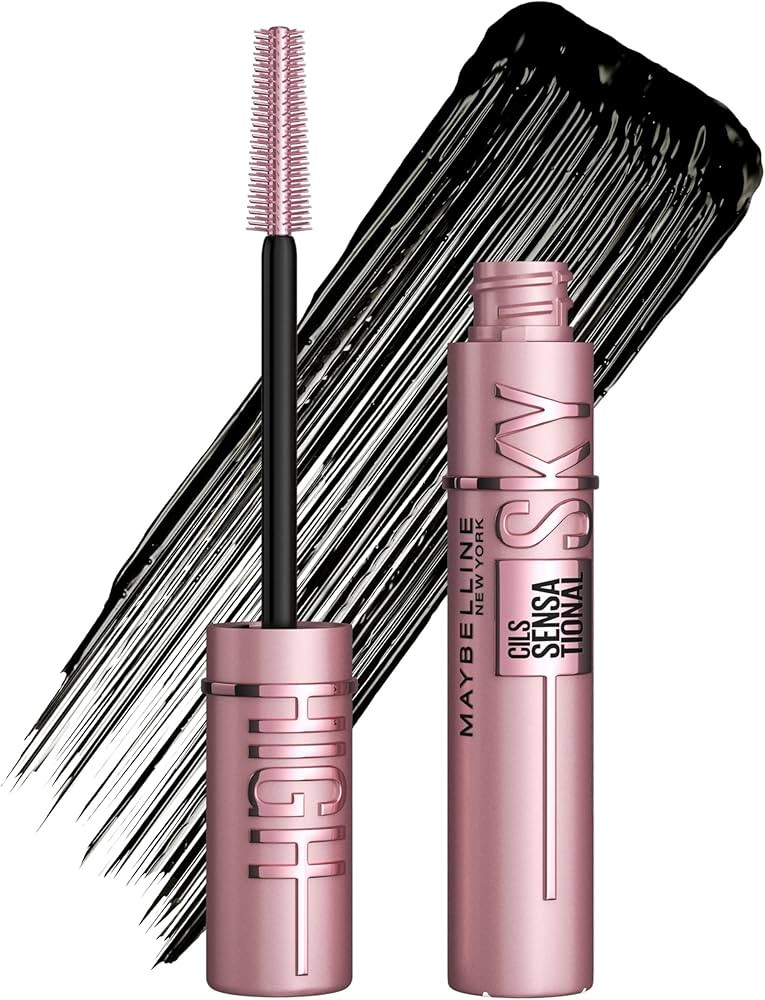 Maybelline New York Lash Sensational Sky High Mascara, Volumising & Lengthening Mascara, Washable... | Amazon (UK)