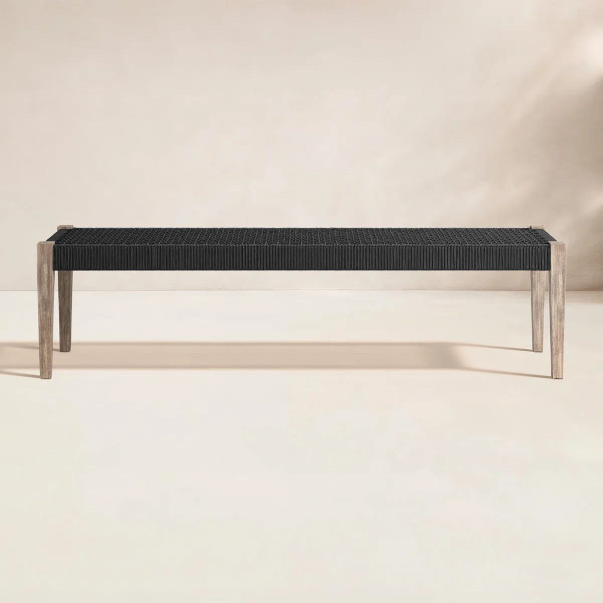 Daughtrey Solid Wood Eucalyptus Outdoor Bench | Wayfair North America