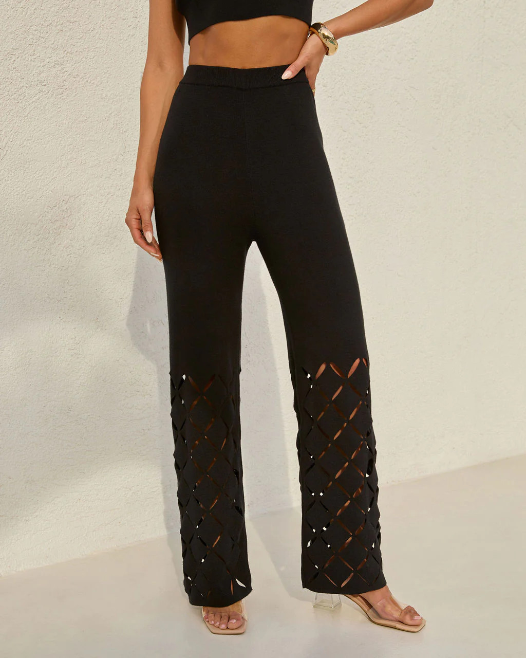 Colette Laser Cut Out Pants | VICI