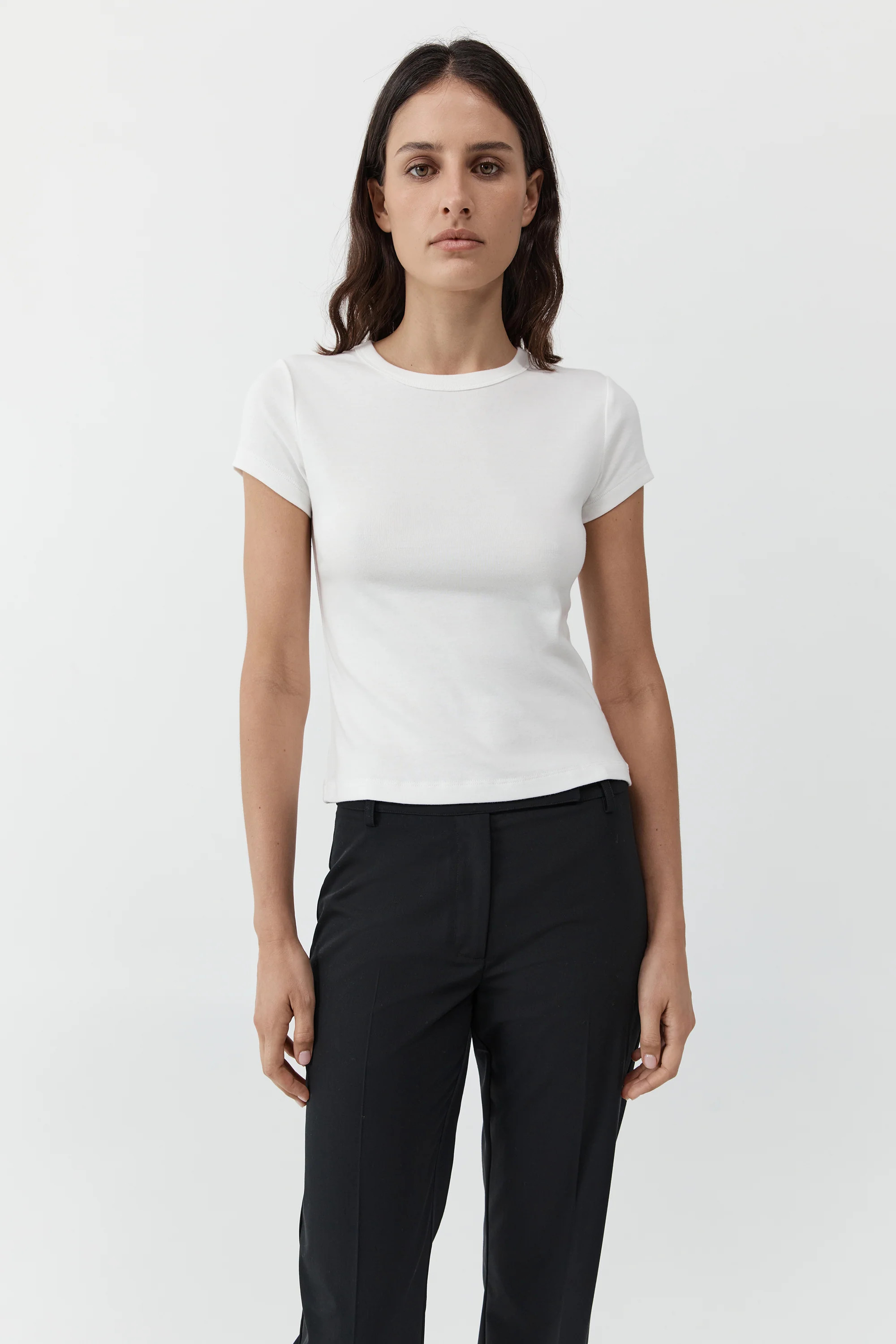 Organic Cotton Baby Tee - White | St. Agni (US, UK, EU)