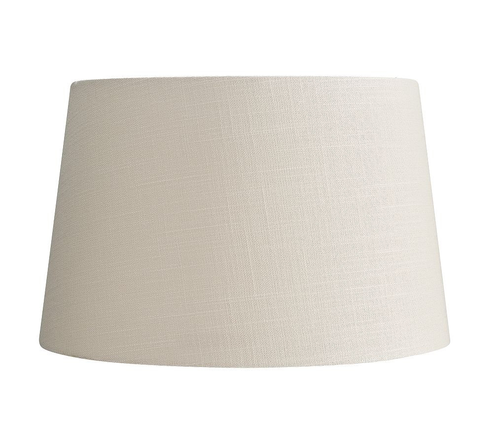 Gallery Linen Tapered Drum Lamp Shade (10"-20'') | Pottery Barn (US)