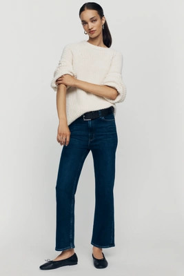 Anessa High-Rise Straight-Leg Jeans | Anthropologie (US)