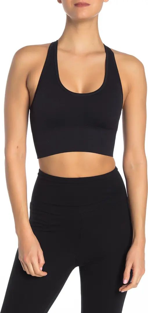 Seamless Crossback Sports Bra | Nordstrom Rack