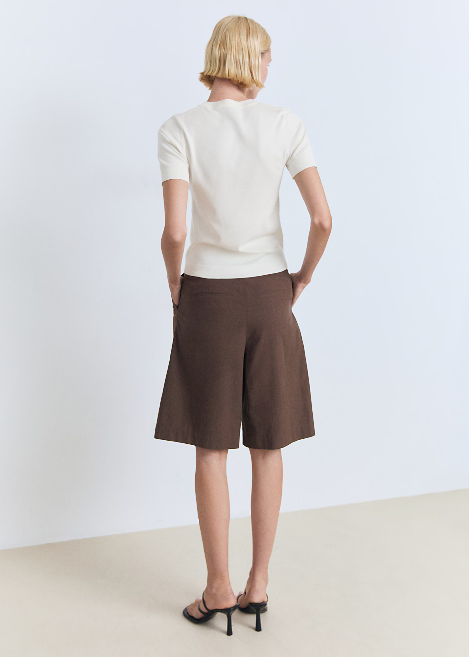 Short-sleeved fine-knit sweater - Women | MANGO USA | Mango (US/MX/AU)