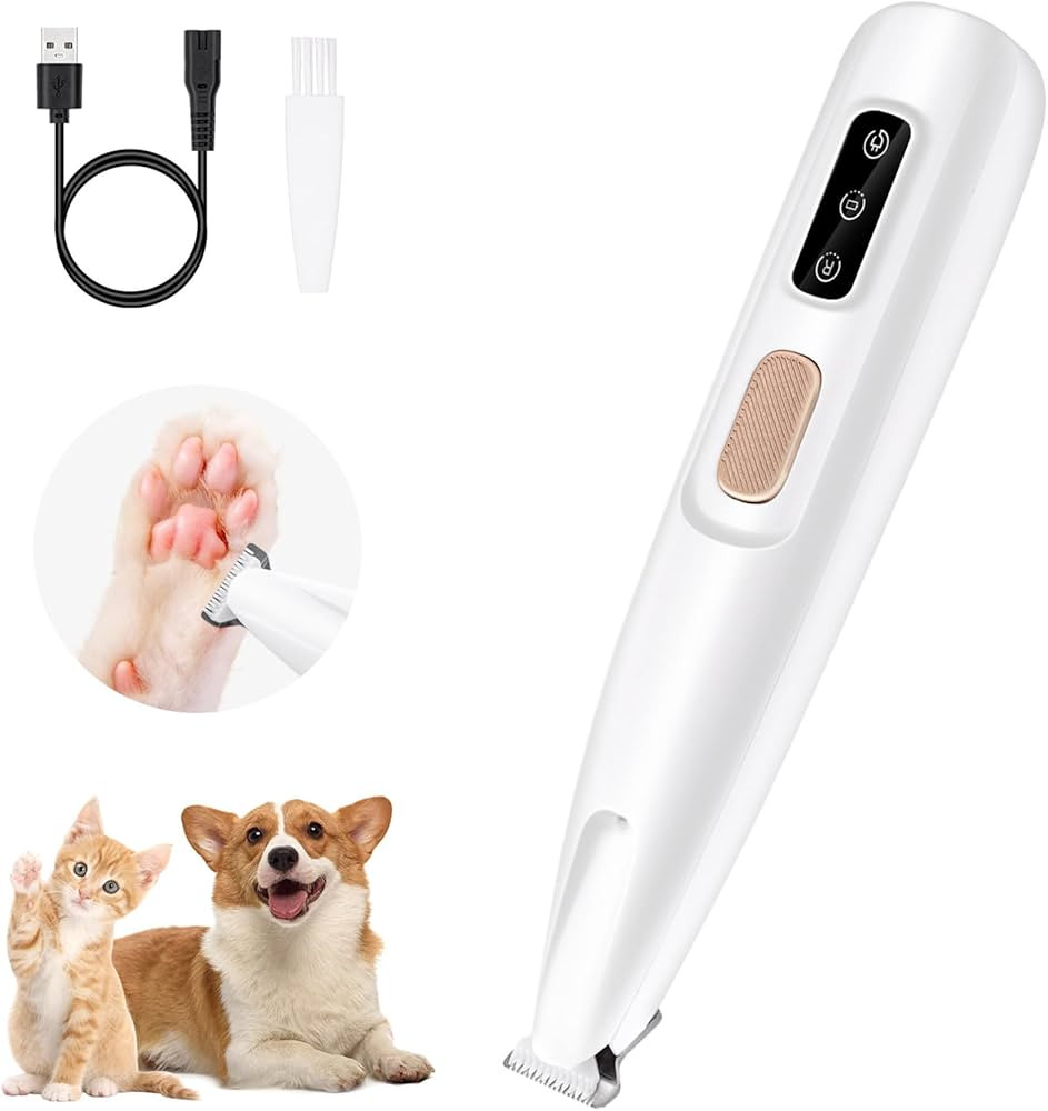 Mcbazel Pet Micro Precision Trimmer, Multifunctional Pet Hair Trimmer Waterproof Rechargeable Sha... | Amazon (US)