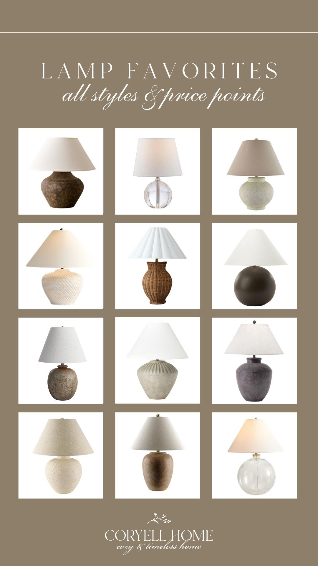 Table lamp favorites! If you’re looking for that high-end designer style but for a fraction of the price, there are lots of great options here!! So many favorites. 

#LTKStyleTip #LTKHome