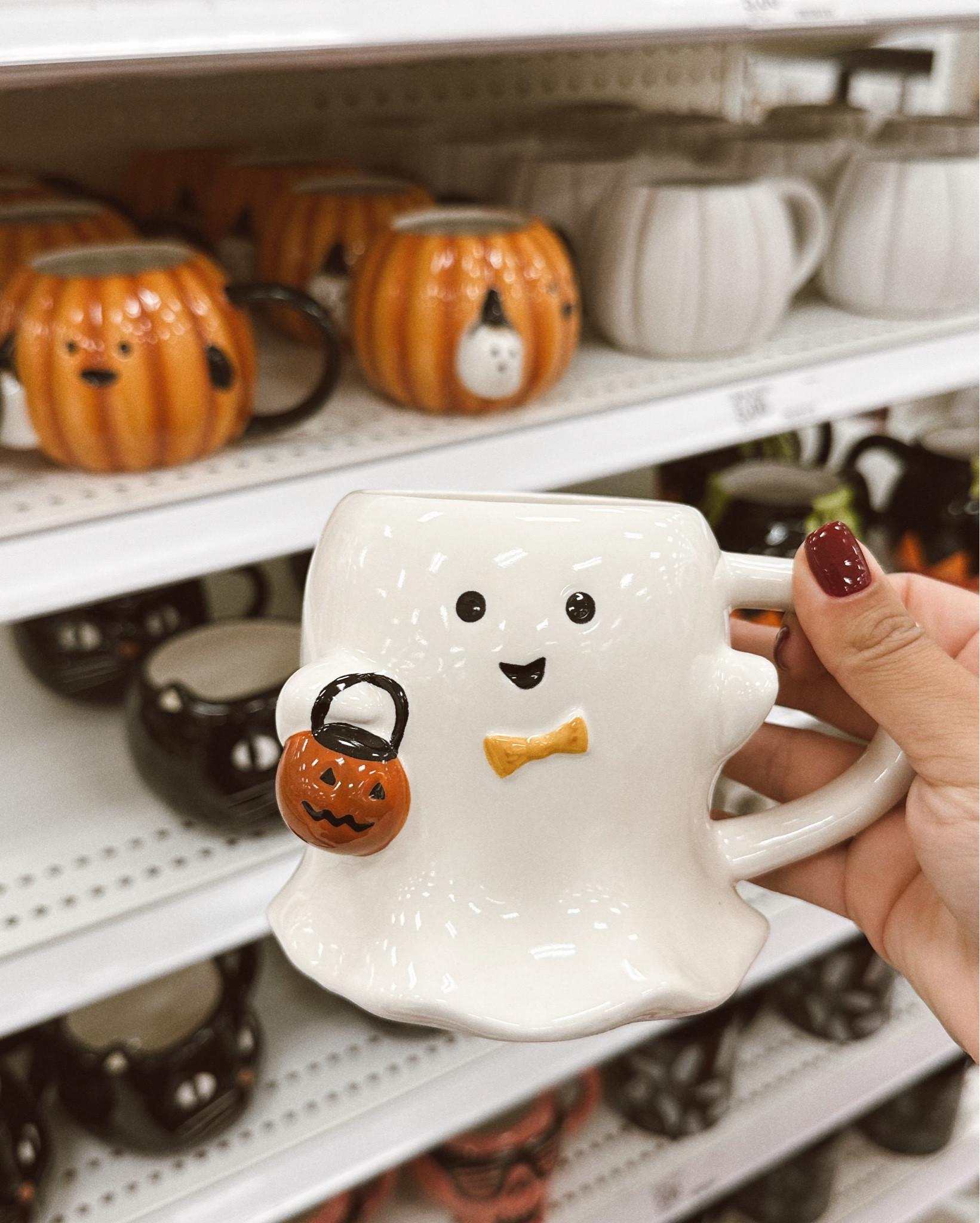 Todays Halloween finds from target are TOO CUTE! & Mrs Myers fall soaps & sprays are back! 🎃🍂💀

#halloween #target #targethome #targetfinds #targethaul #threshold #ghostmug #halloweenmug #falldecor #fallfinds #serveware 

#LTKHome #LTKSeasonal #LTKFindsUnder50