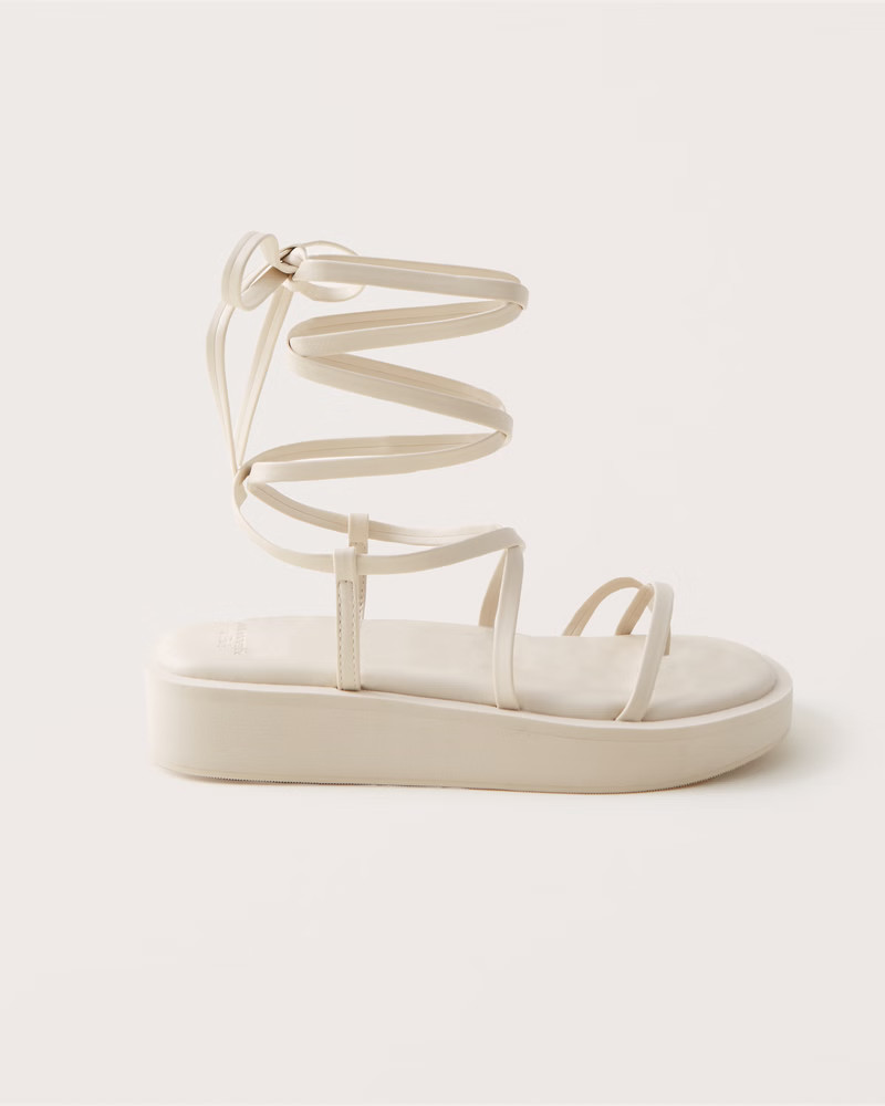 Resort Strappy Platform Sandals | Abercrombie & Fitch (US)