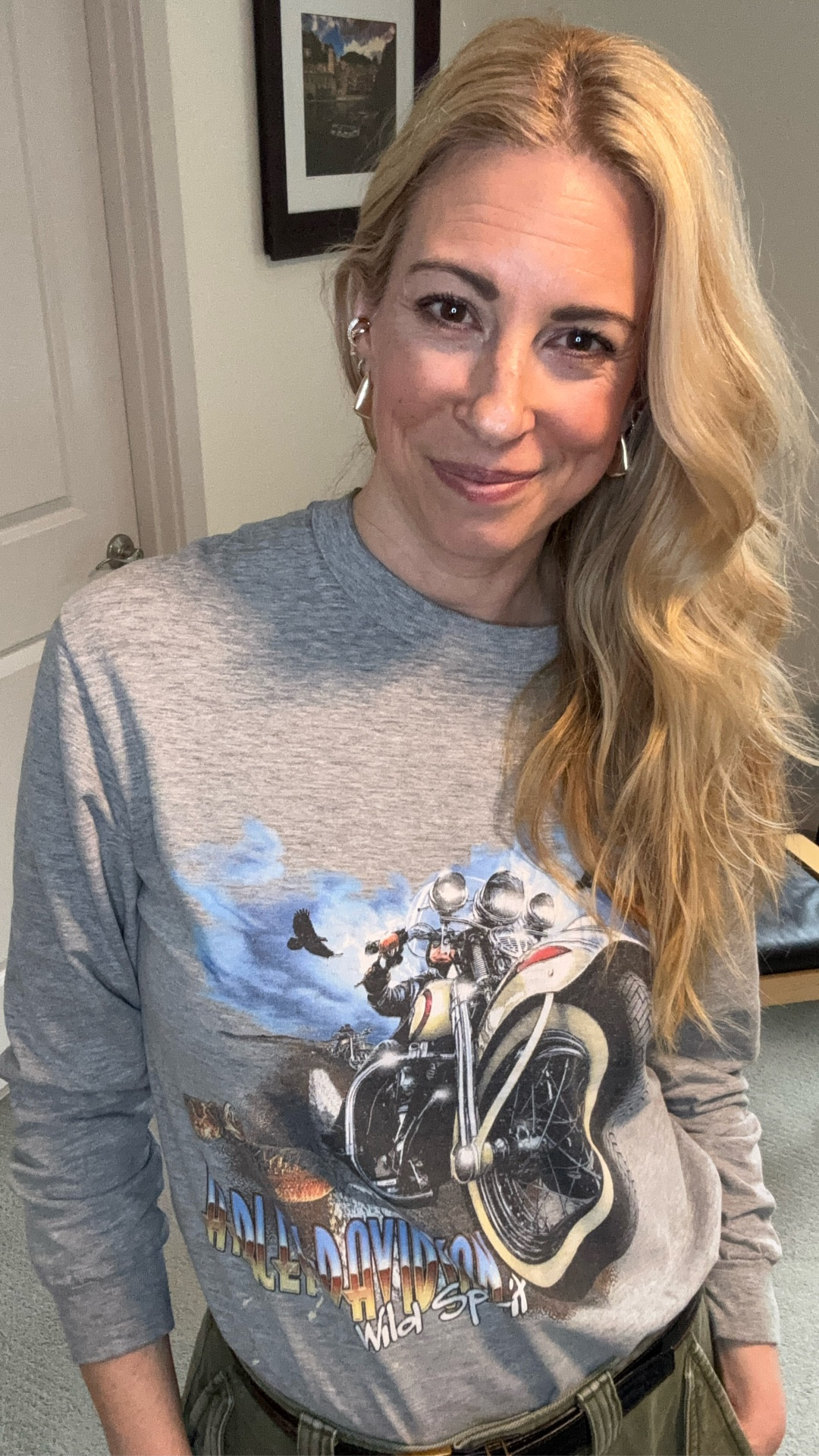 Vintage Harley Davidson long sleeve tee round up! 

#LTKOver40 #LTKmomlife #LTKootd