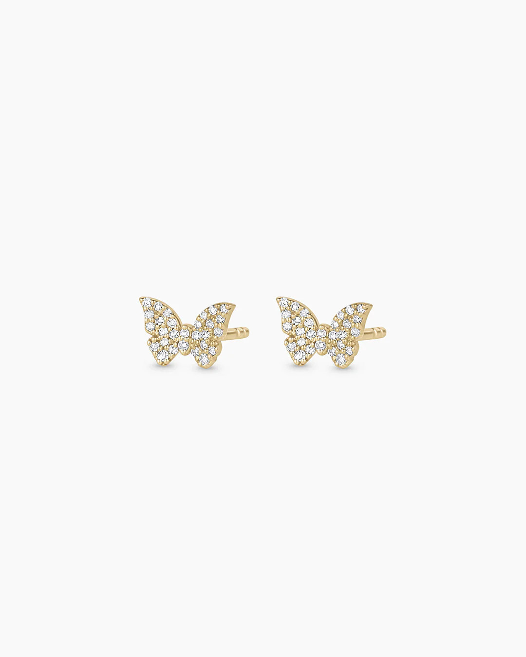 Diamond Butterfly Studs | gorjana