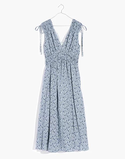 Plus Sophia Smocked Midi Dress in Florentine Floral | Madewell