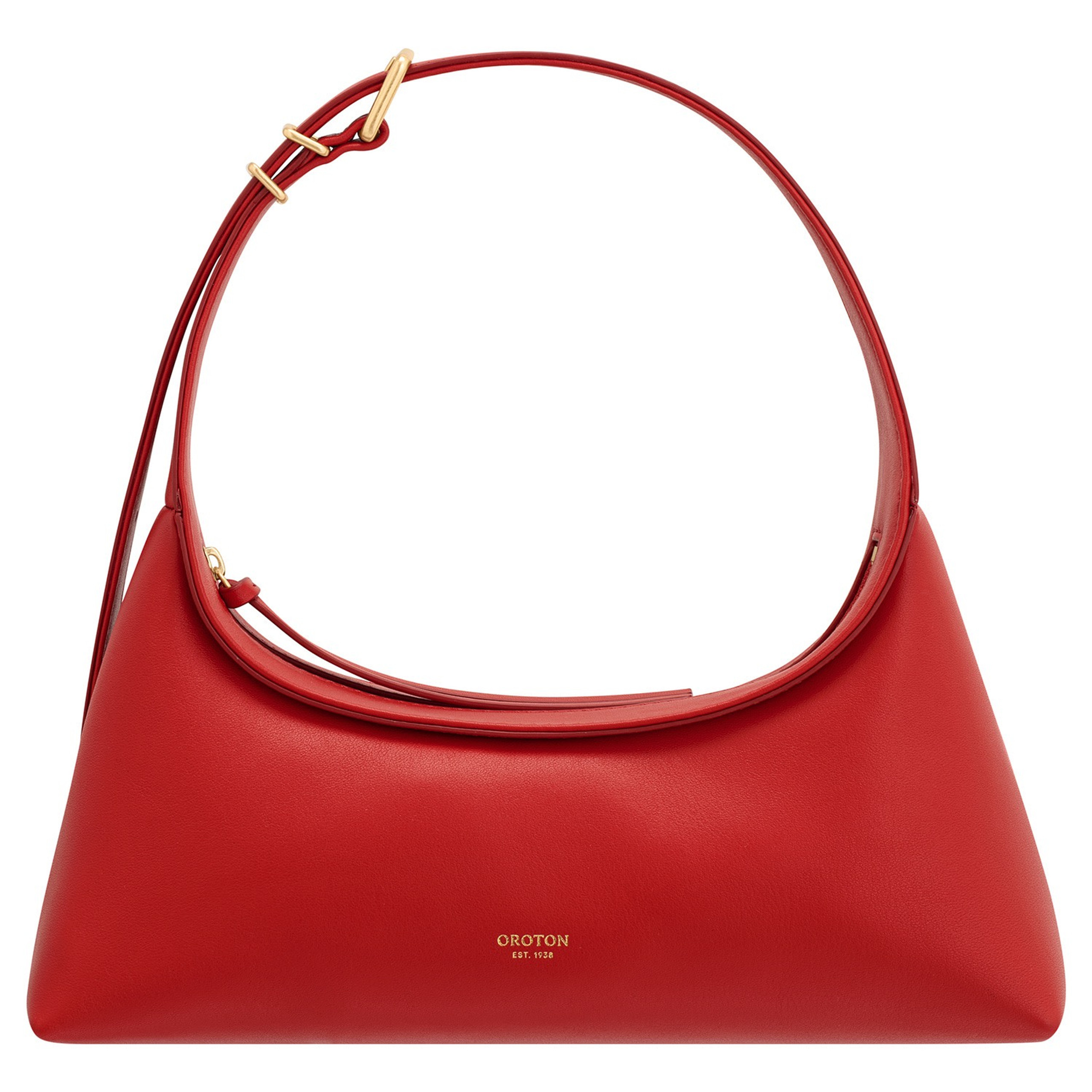 Cinder Mini Baguette - Dark Poppy | Oroton | Oroton