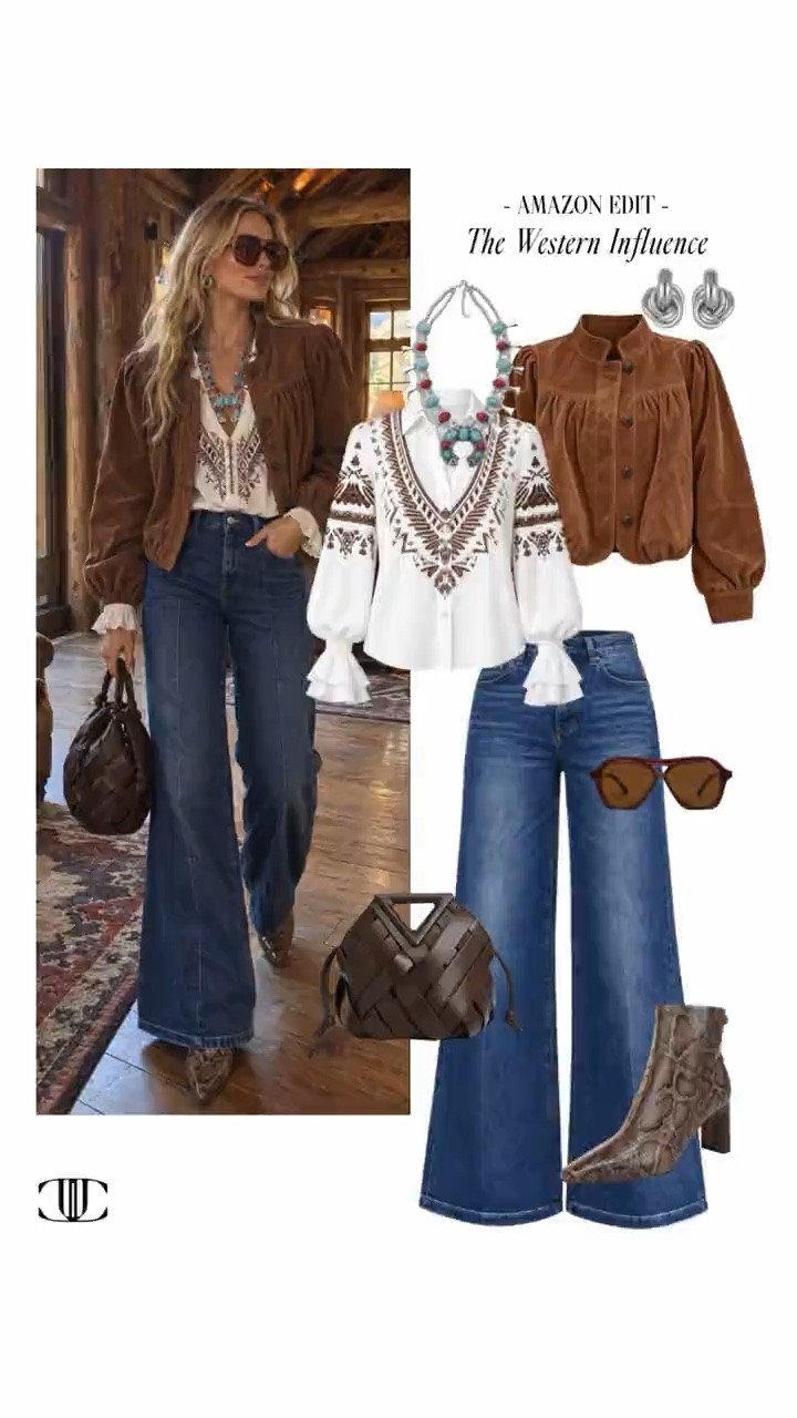 🤠 A little Western influence goes a long way.

In Amazon Edit: The Western Influence, I’m sharing chic fall looks with suede, rich leather, easy denim, statement belts, textured knits, and just the right touch of cowboy-inspired style.

The goal is Western without feeling like a costume—polished, wearable, and easy to mix into what you already own. Tap to shop the full edit and add a little Western edge to your fall wardrobe. 🤎✨

#LTKStyle #AmazonFashion #WesternStyle #FallFashion #WesternInfluence #AmazonFinds #FallOutfits #SuedeStyle #DenimStyle #LTKFinds

#LTKootd #LTKSeasonal #LTKOver40