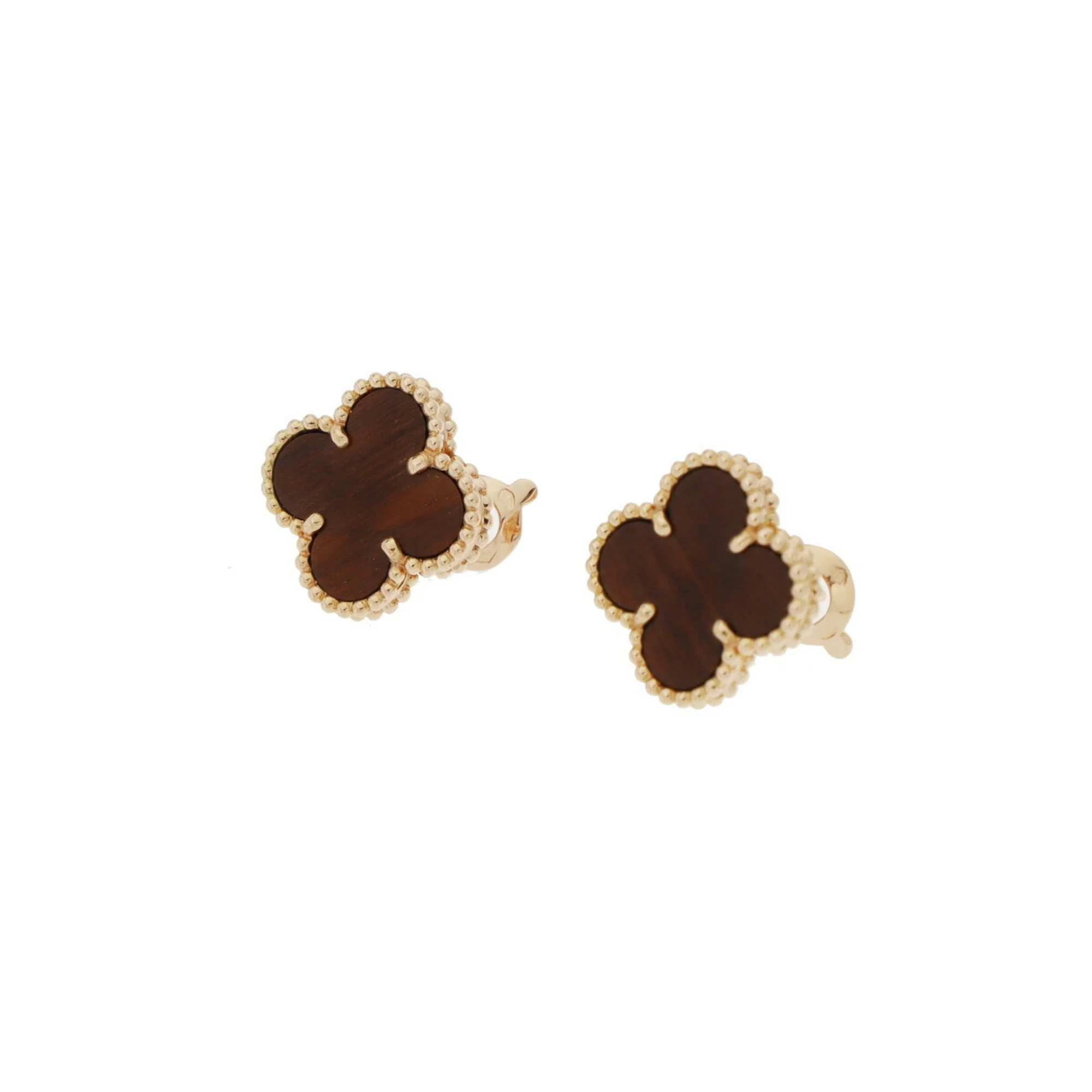 Van Cleef & Arpels Alhambra (18K) Clip Earrings (Pre-Owned) | Shop Simon