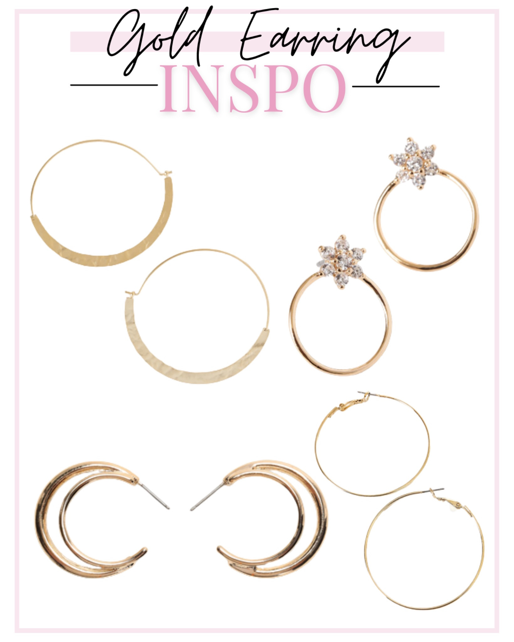 If you love gold jewelry then check out these gold earrings from Lulus

Gold jewelry, gold earrings, gold hoops, accessories, gold accessories, gold jewellery

#LTKeurope #LTKunder50 #LTKstyletip