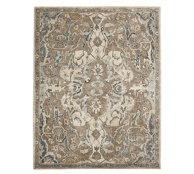 Nolan Persian-Style Wool Rug - Neutral | Pottery Barn (US)