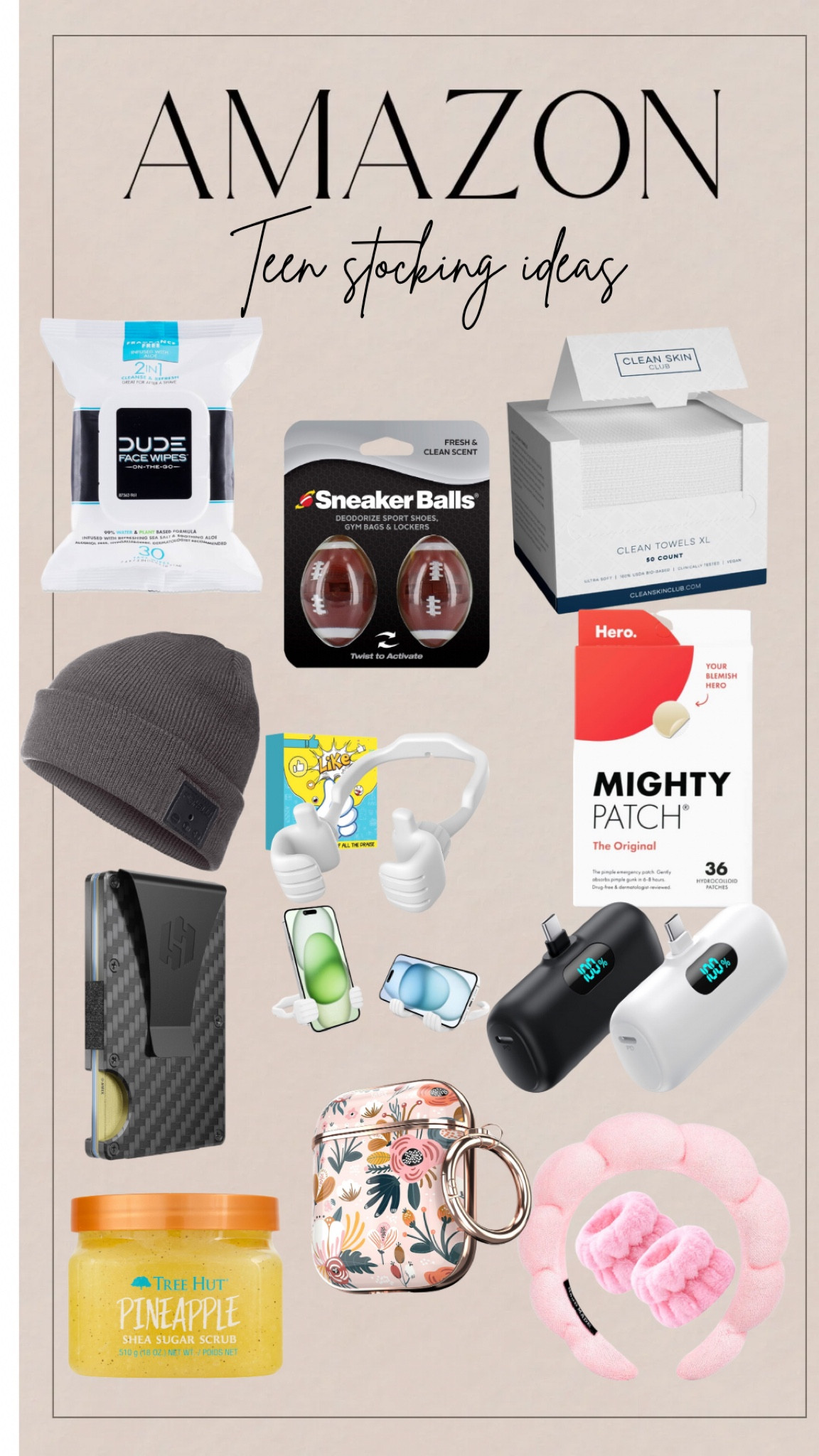 Amazon teen stocking stuffer ideas
Black Friday
Cyber week
Sale

#LTKGiftGuide #LTKSaleAlert #LTKHoliday