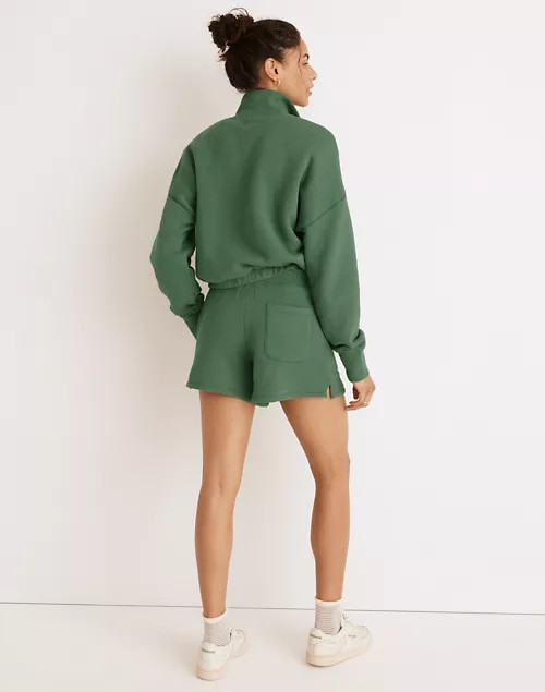 MWL Airyterry Stitched-Pocket Sweatshorts | Madewell