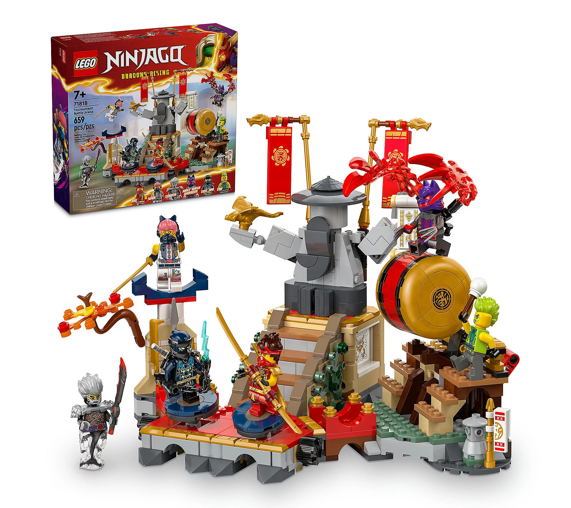LEGO NINJAGO Tournament Battle Arena Playset | QVC