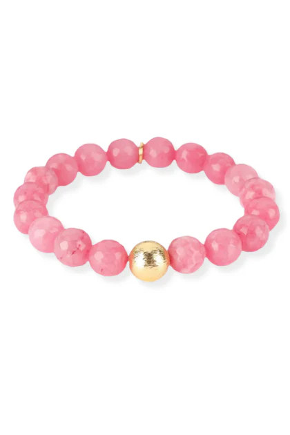 BudhaGirl Bianca Peony Beaded Bracelet | The Willow Tree