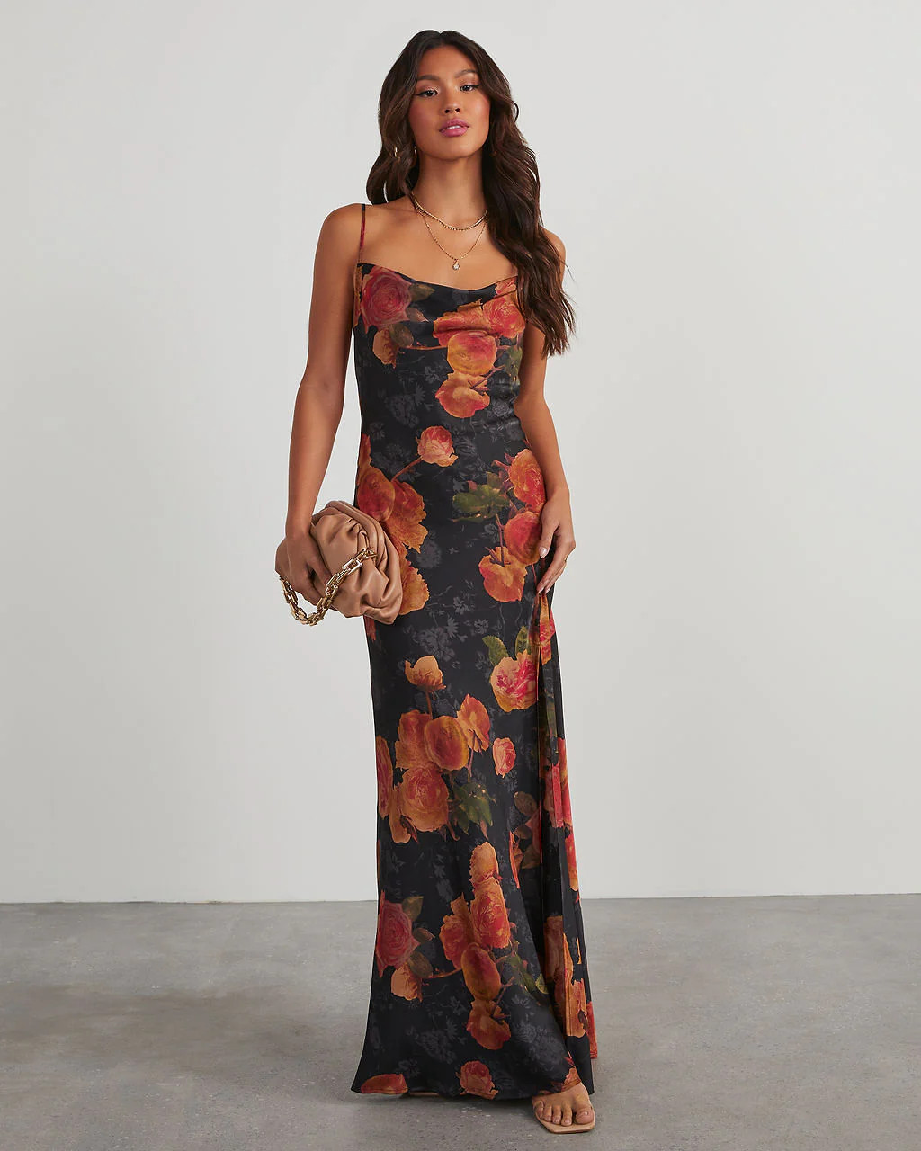 Tracey Floral Slip Maxi Dress | VICI