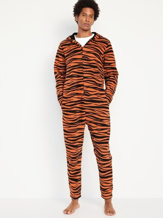 Matching Tiger One-Piece Pajamas for Men | Old Navy (US)