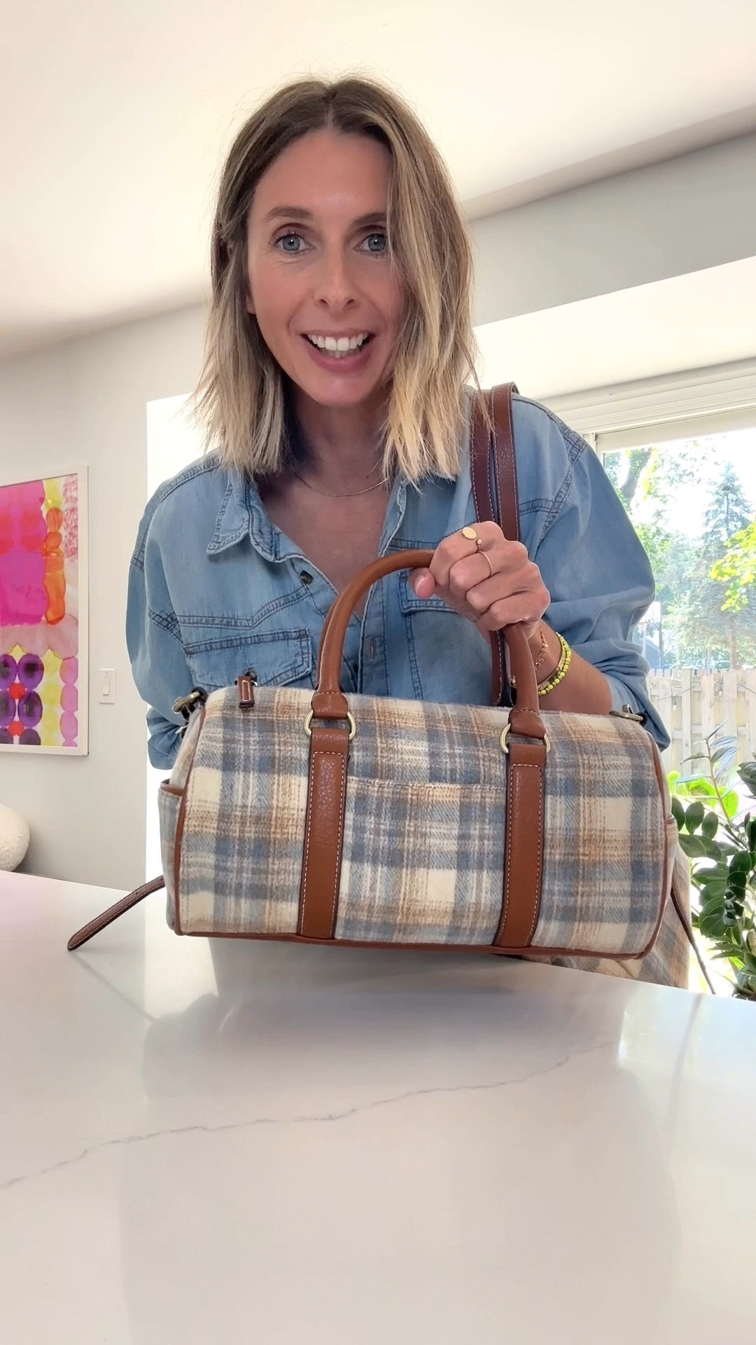 the muted plaid. the brown straps. the quality. the price. best tote and barrel bag i’ve seen in a looooong time, nice work walmart! 👌 

#effortlessstyle #styleover40 #fallbag #walmartfinds 

effortless style + daily outfit inspo for over 40s. are you trying to rediscover your style, i got you. want to elevate your everyday looks, i got you. want easy, effortless style, i got you! come follow me @houseofmagpye 🫶

#LTKFindsUnder100 #LTKItBag #LTKFindsUnder50