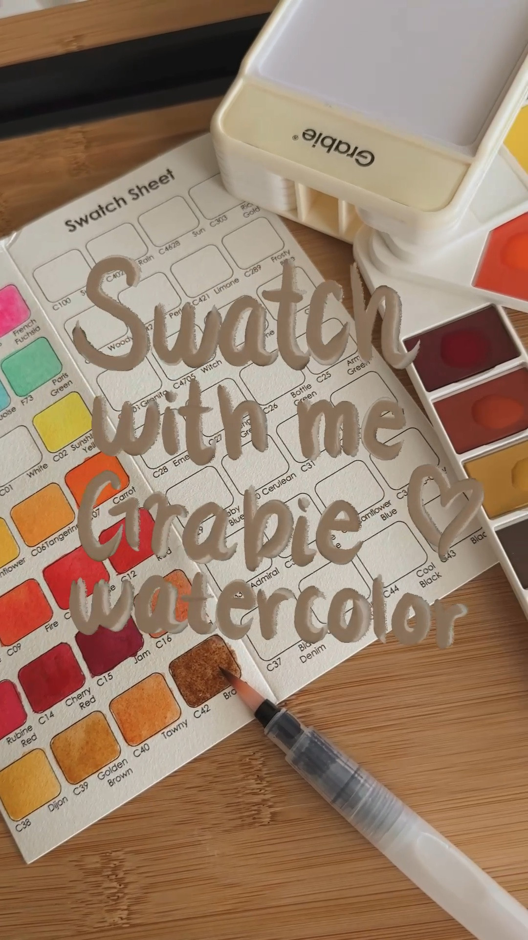 Swatching every color in this Grabie watercolor palette! The pigments are vibrant, blend beautifully, and the foldable design makes it easy to create anywhere! Perfect for beginners, hobby artist, and anyone looking for a relaxing creative outlet.

#LTKselfcare #LTKmomlife #LTKKids