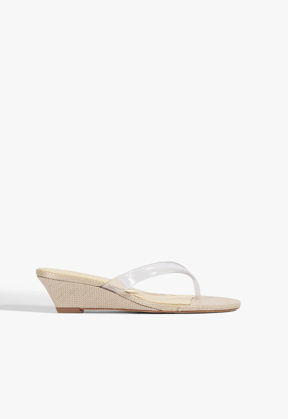 Roslyn Raffia Low Wedge Sandal | Schutz (US)