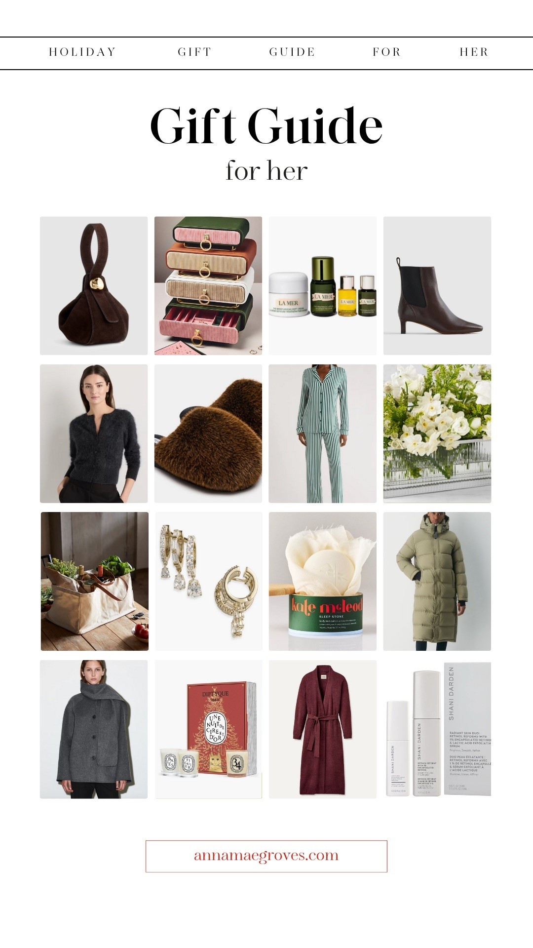 Gift guide for her for any gal on your list! From the beauty lover to the chef, there’s a bit of something for every gal in this gift guide!!

#LTKGiftGuide #LTKHoliday #LTKselfcare