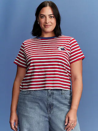 Old Navy x Disney© Minnie Mouse Cropped T-Shirt | Old Navy (CA)