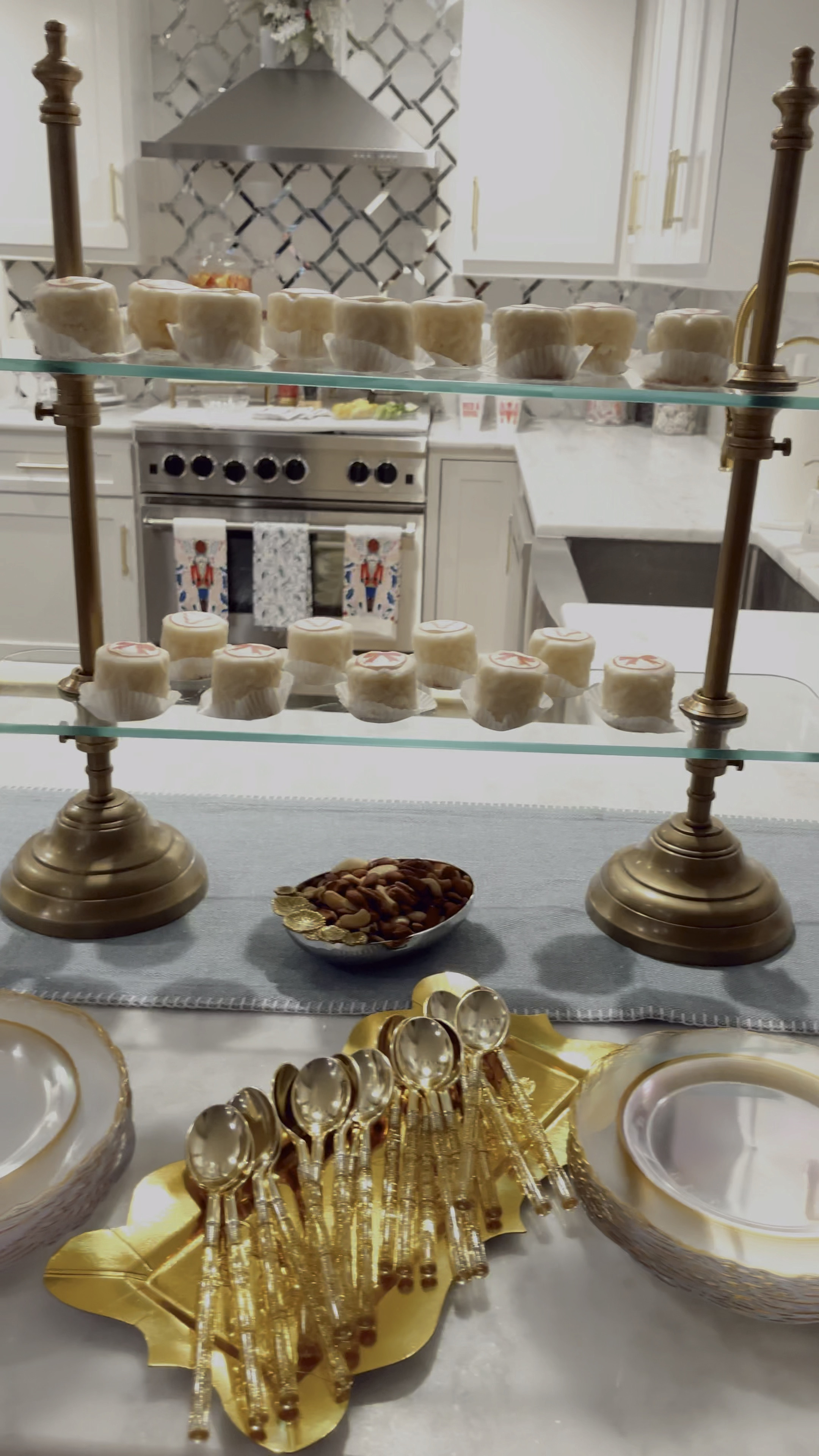 Christmas party. Serving stand. Ballard designs. Christmas parties. Host. Christmas party host. Godinger. Silver nut dish. Serving tray. Plastic silverware  

#LTKhome #LTKSeasonal #LTKHoliday