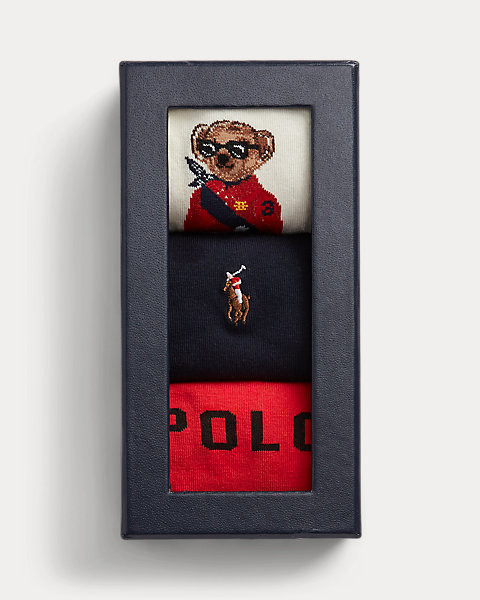 Polo Bear Crew Sock 3-Pack | Ralph Lauren (UK)