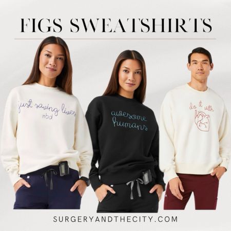 Figs sweatshirts
Medical sweatshirts 

#LTKworkwear