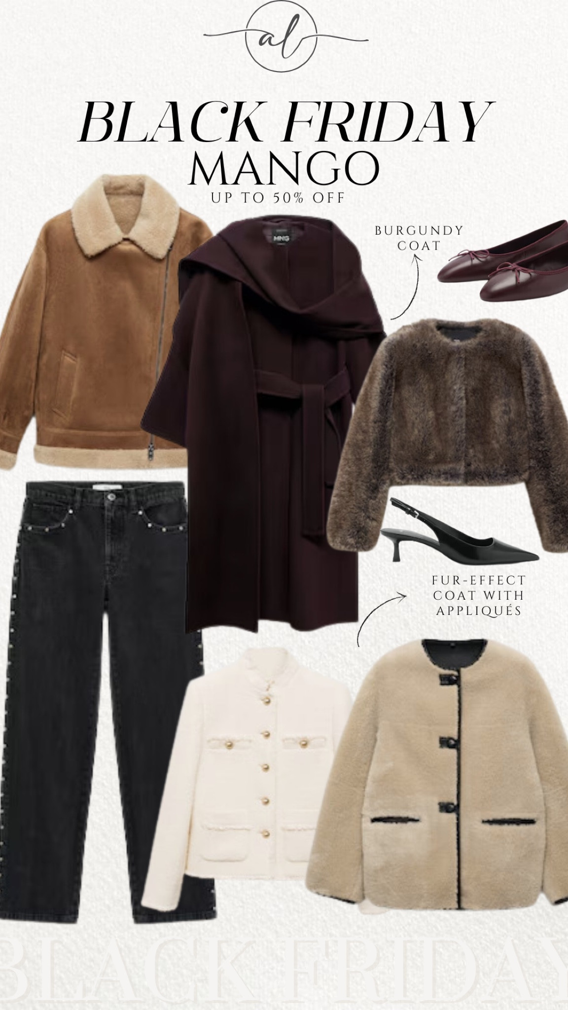 Black Friday at Mango! Up to 50% OFF 

#LTKStyleTip #LTKSaleAlert #LTKU