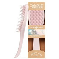 Tangle Teezer The Ultimate Detangler Plant Marshmallow Pink Straight to Curly | Boots.com